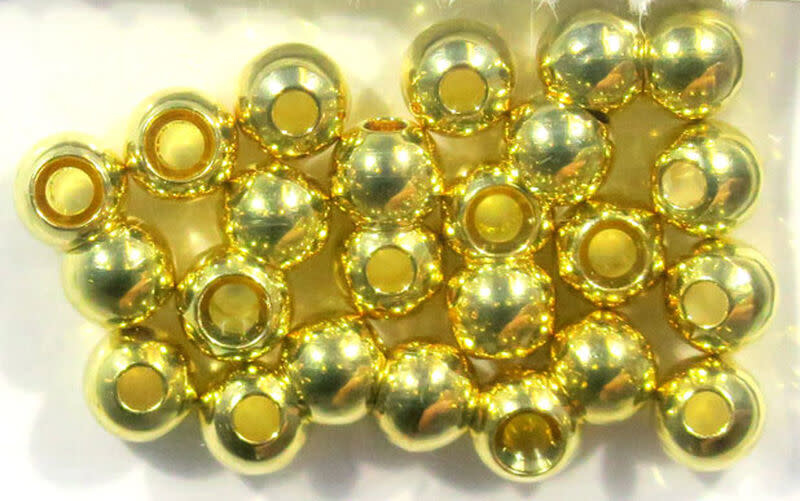 Hareline Gold Cyclops Bead Eyes