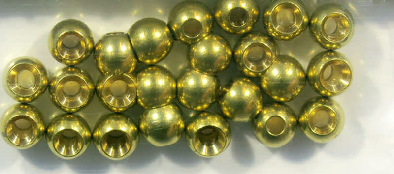 Hareline Natural Brass Cyclops Bead Eyes