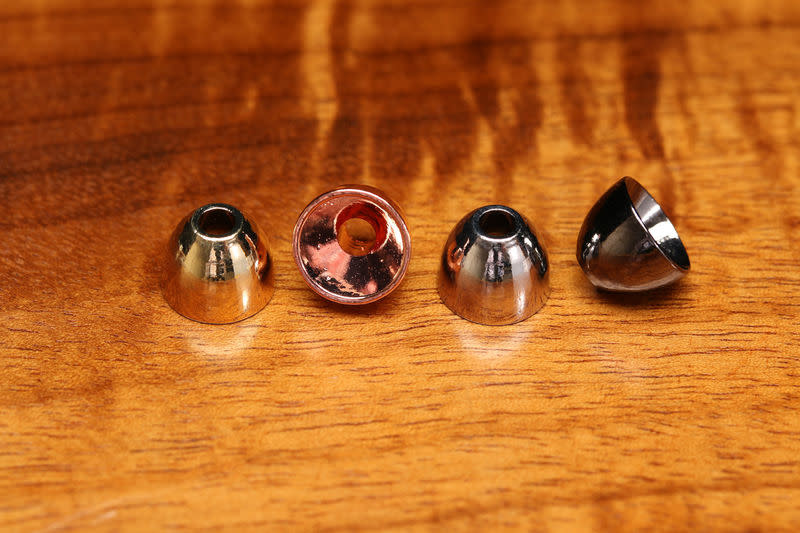 Hareline 3/8" - 9.5mm Alaska Brass Conehead