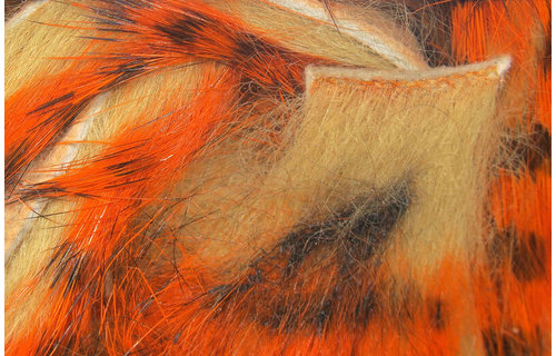 Hareline Tiger Barred Rabbit Strips