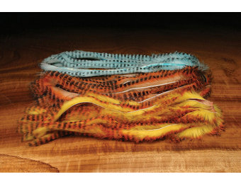 Hareline Tiger Barred Rabbit Strips