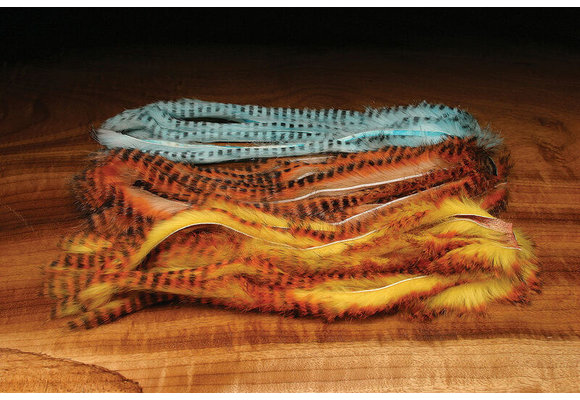 Hareline Tiger Barred Rabbit Strips