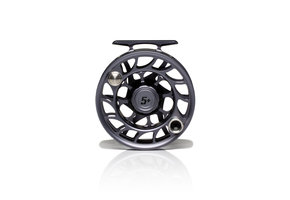 Hatch Outdoors Iconic 5+ Mid-Arbor Fly Reel Grey/Black
