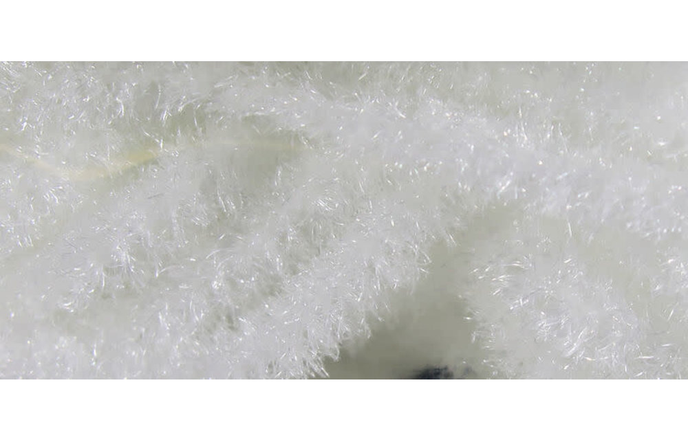 Trilobal Antron Chenille Medium #377 White