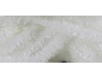 Trilobal Antron Chenille Medium #377 White
