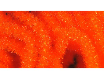Trilobal Antron Chenille Medium #187 Hot Orange