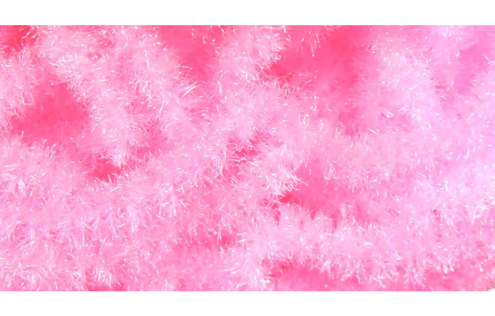 Trilobal Antron Chenille Medium #133 Fl. Hot Pink