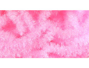 Trilobal Antron Chenille Medium #133 Fl. Hot Pink