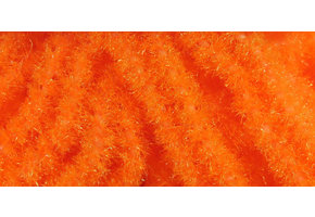 Trilobal Antron Chenille Medium #129 Fl. Fire Orange