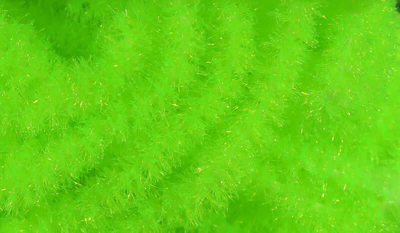 Trilobal Antron Chenille Medium #127 Fl. Chartreuse