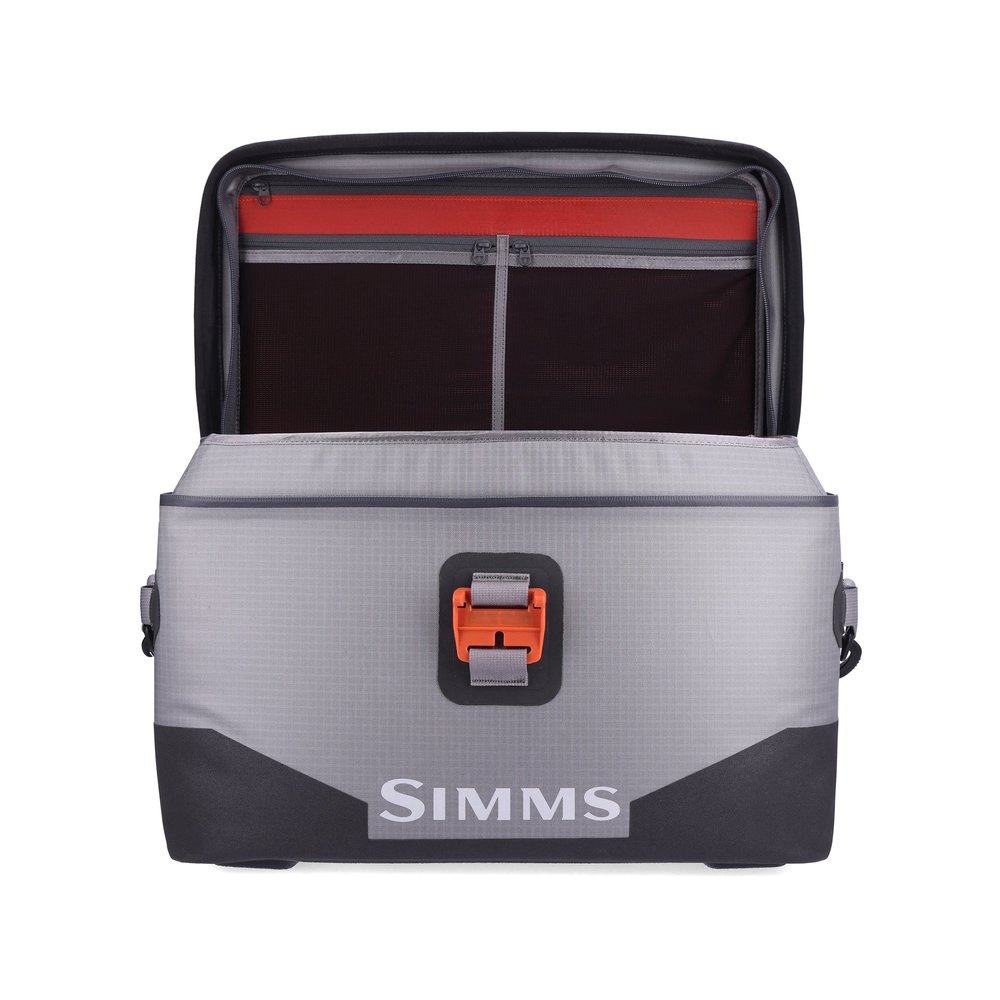 S23 Simms Dry Creek Boat Bag Steel Large - 25L - Salmon River Fly Box