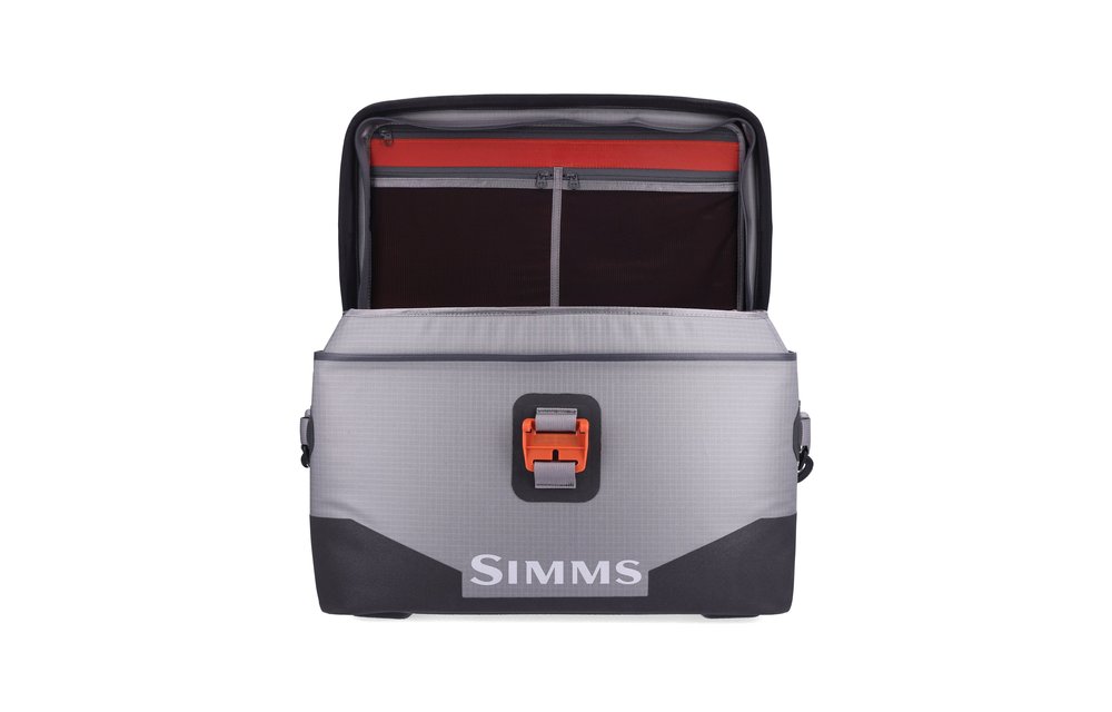 S23 Simms Dry Creek Boat Bag Steel Large - 25L - Salmon River Fly Box