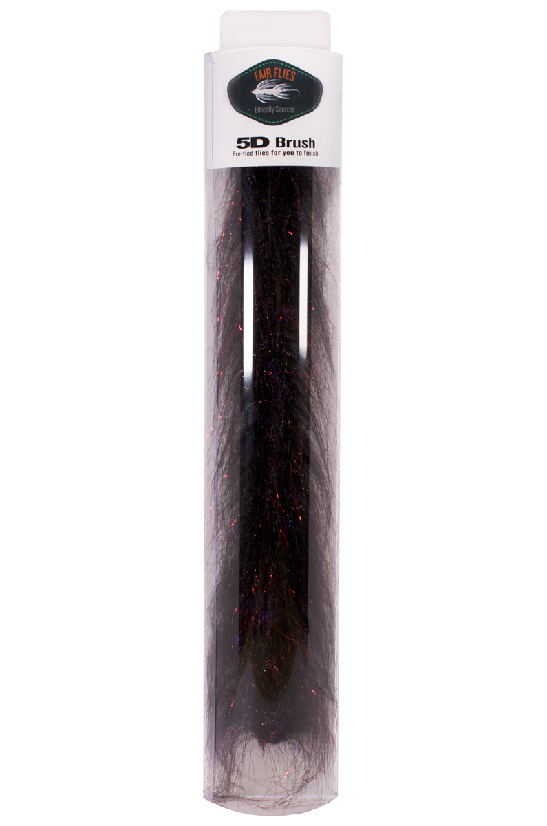 Fair Flies Bleeding Leech Black 5D Brush