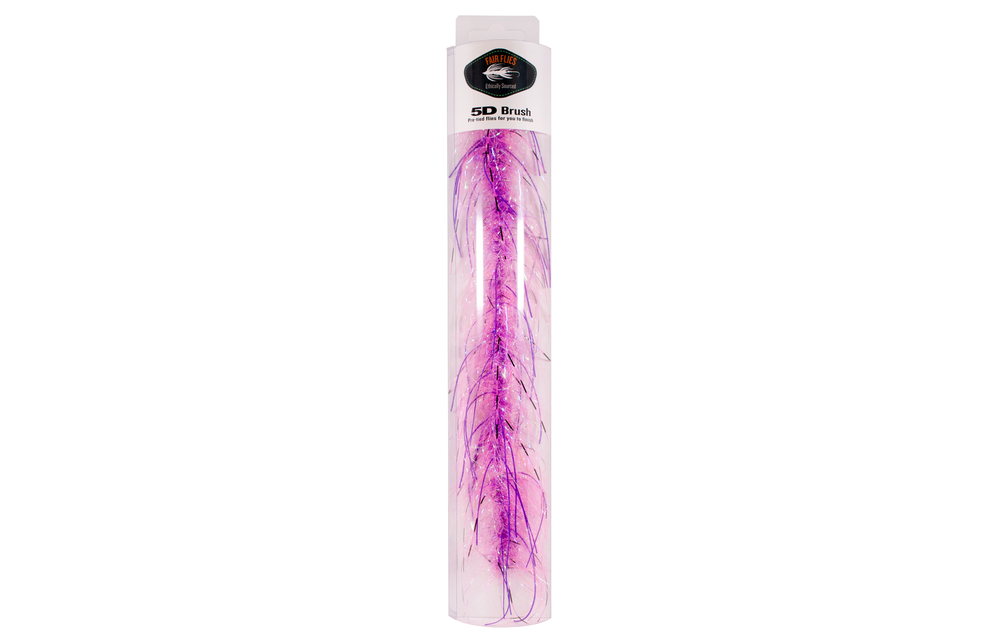 Fair Flies Steely Purple/Pink 5D Brush