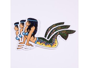 Bozeman Creative Brown Mertrout Sticker 5"