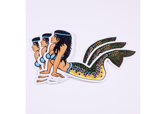 Bozeman Creative Brown Mertrout Sticker 5"