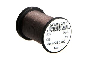 SEMPERFLI Nanosilk 6/0 100D Thread - Brown