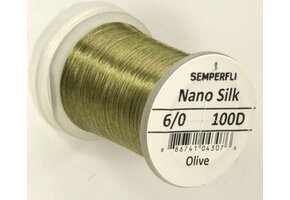 SEMPERFLI Nanosilk 6/0 100D Thread - Olive