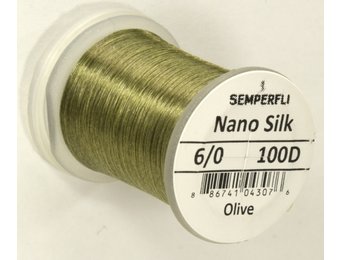 SEMPERFLI Nanosilk 6/0 100D Thread - Olive