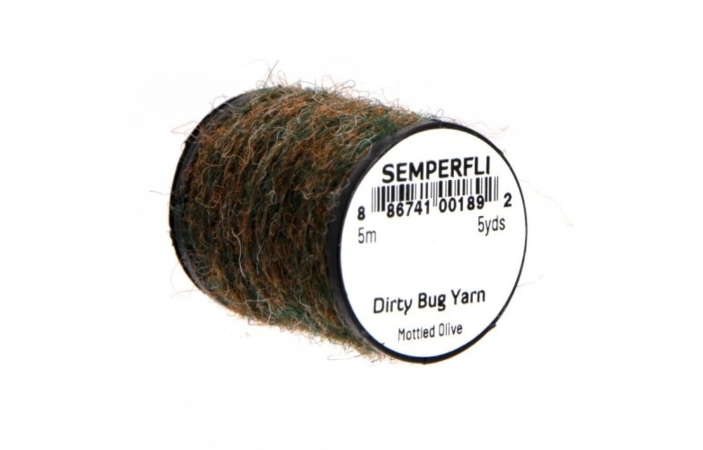 SEMPERFLI Dirty Bug Yarn - Mottled Olive