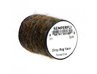 SEMPERFLI Dirty Bug Yarn - Mottled Olive