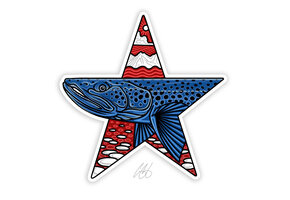 Casey Underwood Star Brown Sticker