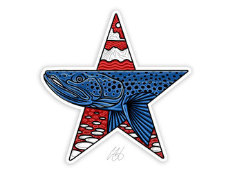 Casey Underwood Star Brown Sticker