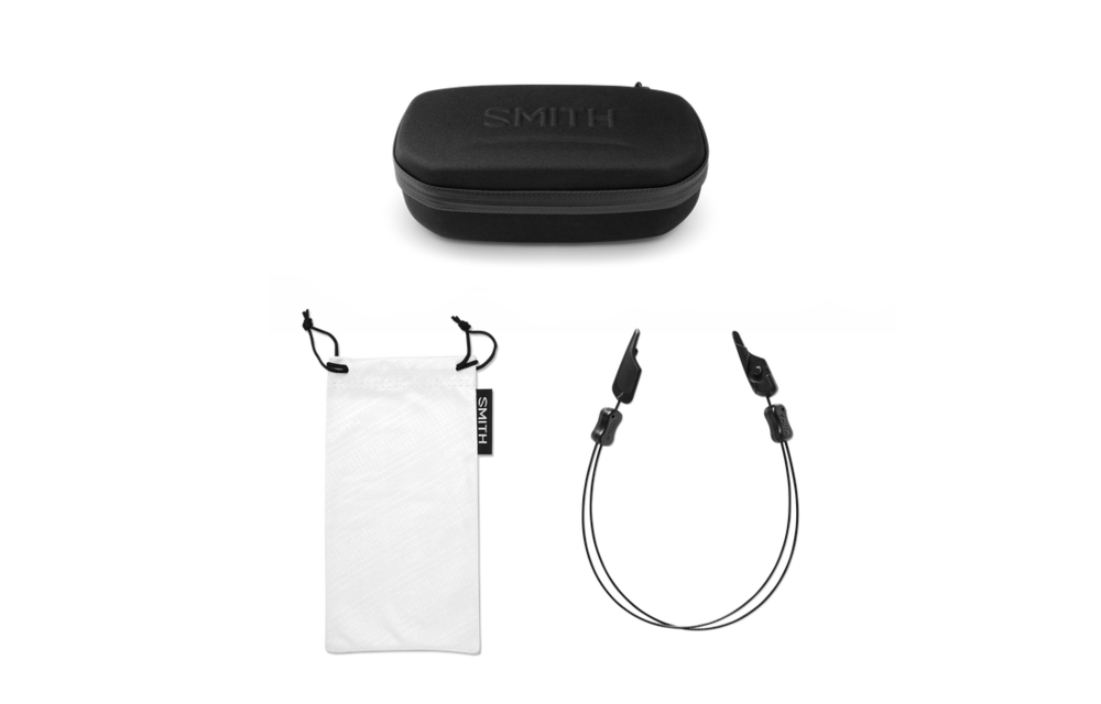 Smith Rockaway Sunglasses - Black || ChromaPop Polarized Gray Green