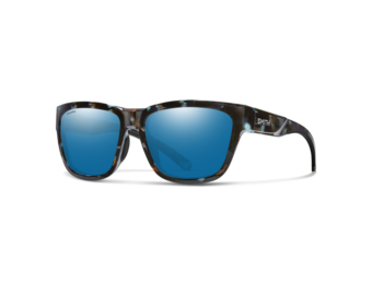 Smith Joya Sunglasses - Sky Tortoise || ChromaPop Glass Polarized Blue Mirror