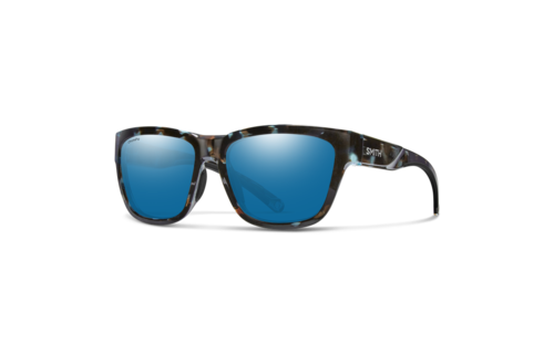 Smith Joya Sunglasses - Sky Tortoise || ChromaPop Glass Polarized Blue Mirror