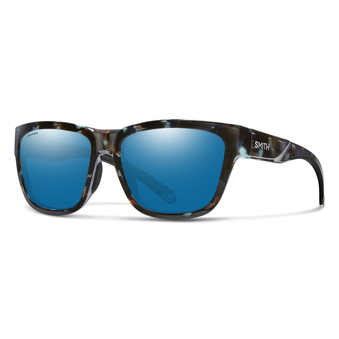 Smith Joya Sunglasses - Sky Tortoise || ChromaPop Glass Polarized Blue Mirror