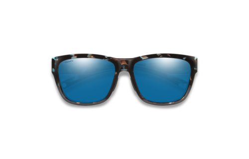 Smith Joya Sunglasses - Sky Tortoise || ChromaPop Glass Polarized Blue Mirror