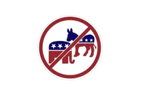 BYFG No Politics Sticker