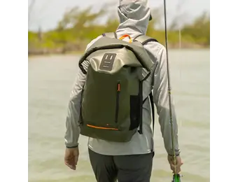 GRUNDENS WAYWARD ROLL TOP BACKPACK 38L - DEEP DEPTHS