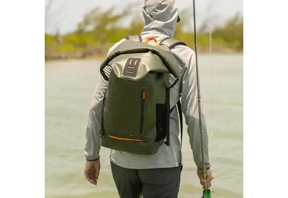 GRUNDENS WAYWARD ROLL TOP BACKPACK 38L - DEEP DEPTHS