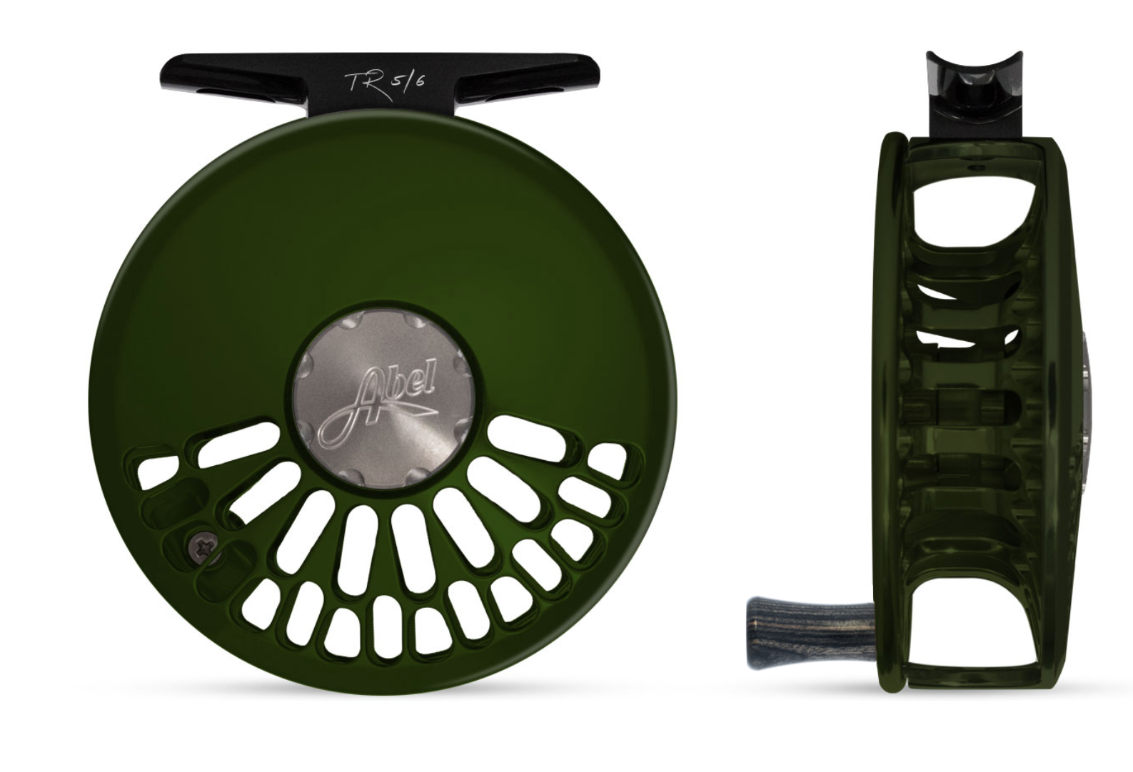 Abel TR 5/6 - Deep Green - Ebony Handle