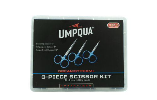 Umpqua DREAMSTREAM+ 3PC SCISSOR KIT BLUE