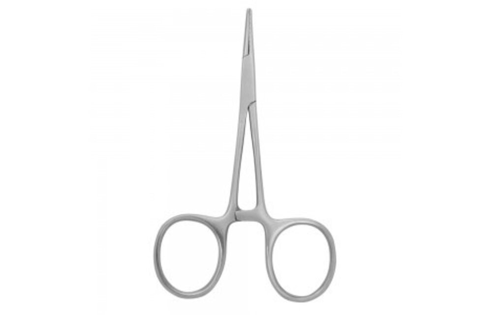 Clamp, 4", Satin, Straight