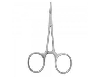 Clamp, 4", Satin, Straight