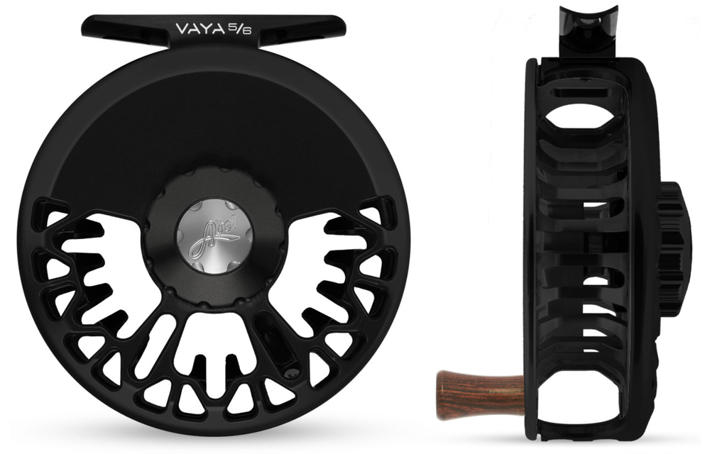 Abel Reels Vaya 5/6 Reel - Black/Black/Rosewood