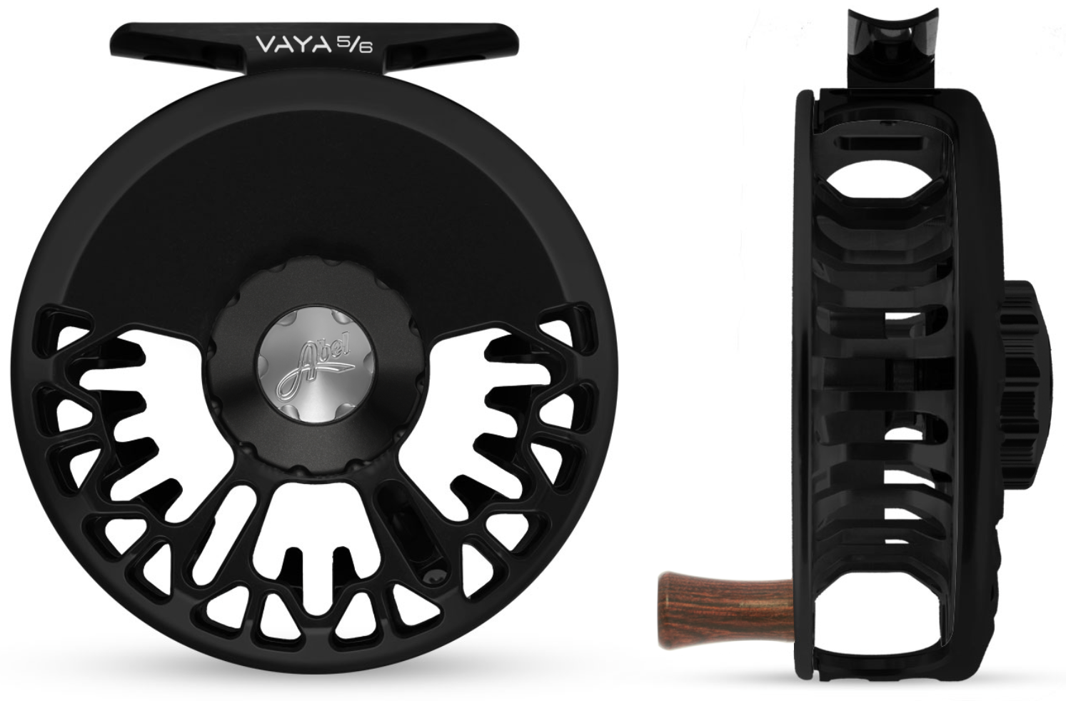 Abel Reels Vaya 5/6 Reel - Black/Black/Rosewood