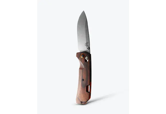 Benchmade GRIZZLY CREEK | STABILIZED WOOD | DROP-POINT