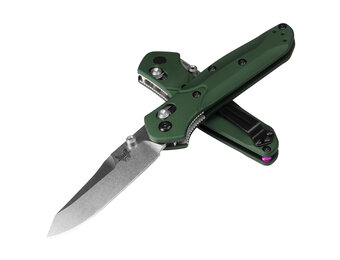 Benchmade 945 MINI OSBORNE | GREEN ALUMINUM