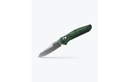 Benchmade 945 MINI OSBORNE | GREEN ALUMINUM