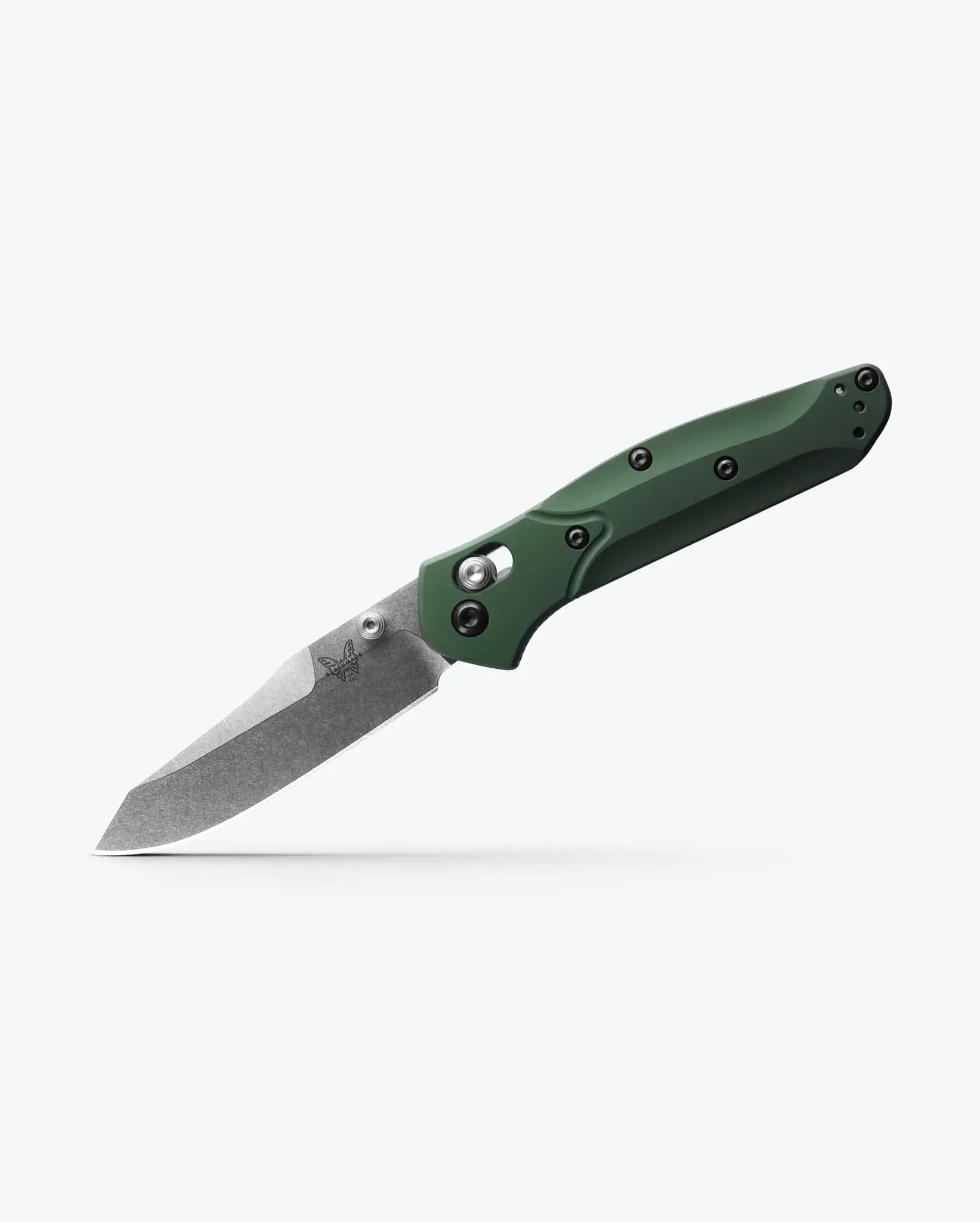 Benchmade 945 MINI OSBORNE | GREEN ALUMINUM
