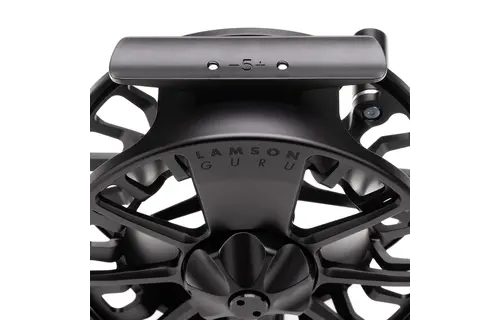 Lamson Guru S-Series 9+ Fly Reel - Blackout