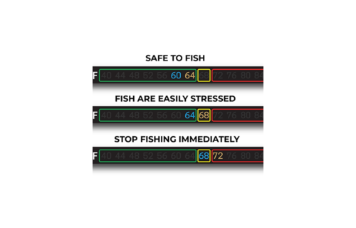 Cling Temperature Tape - Stick-On Thermometer