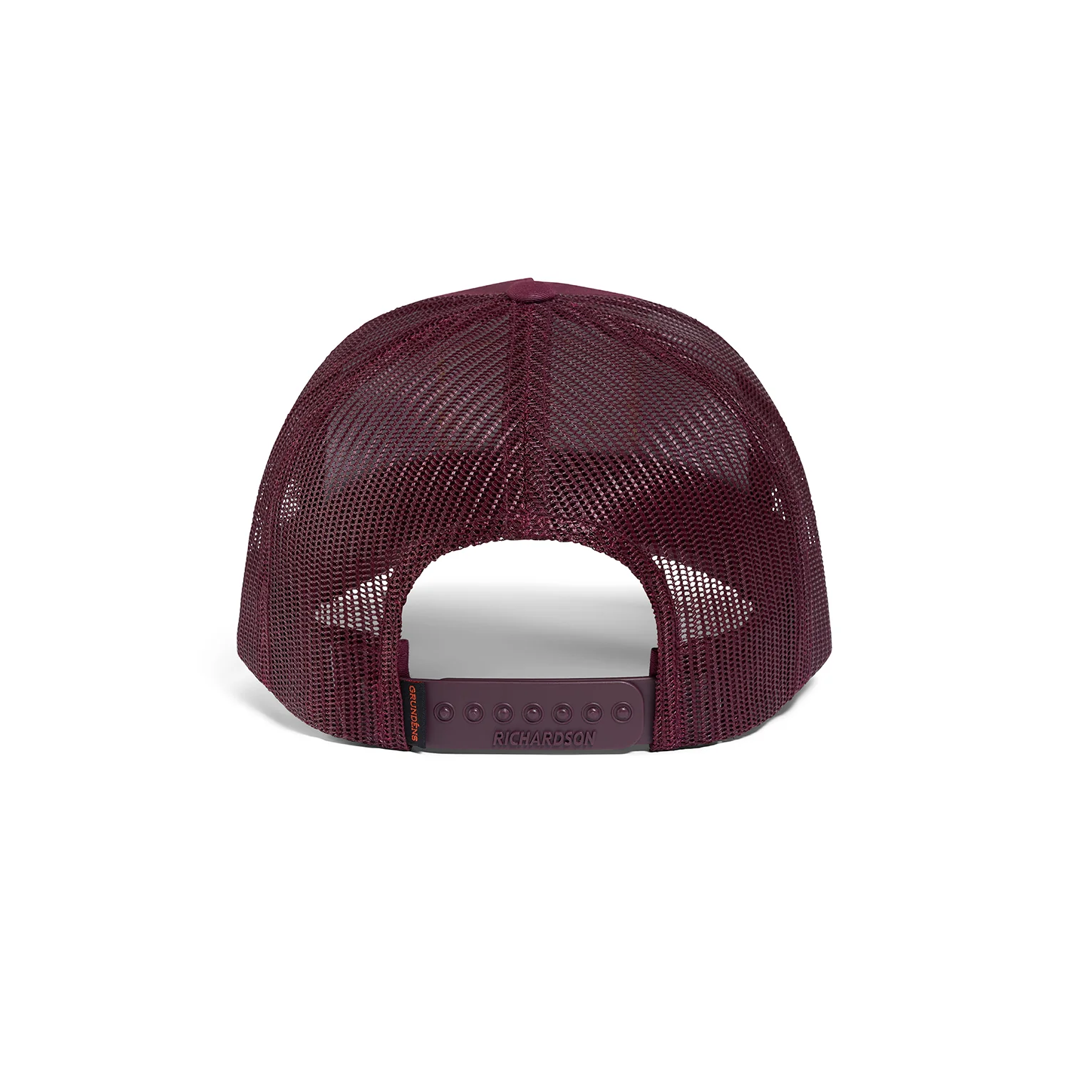 Grundens Trout Patch Trucker Hat - Maroon