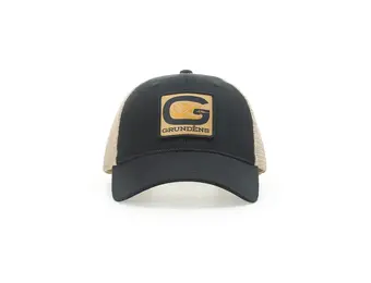 Grundens G Trout SE Trucker Hat - Black/Khaki