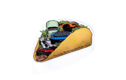 Bozeman Creative Toyota Taco Sticker